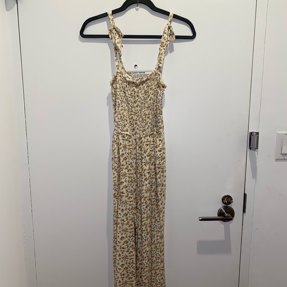 Abercrombie & Fitch floral jumpsuit